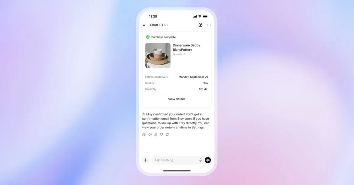Cara Belanja Online di ChatGPT Pakai Fitur Instant Checkout