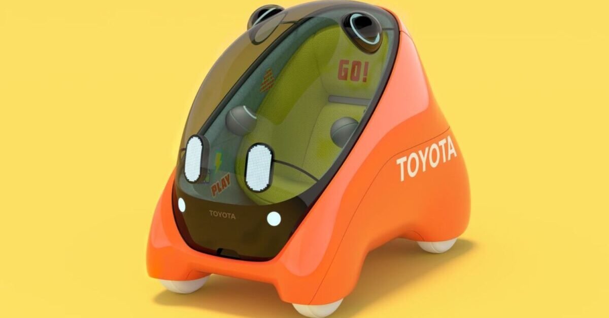 Toyota Kids Mobi, Kendaraan Berbasis AI untuk Anak-anak